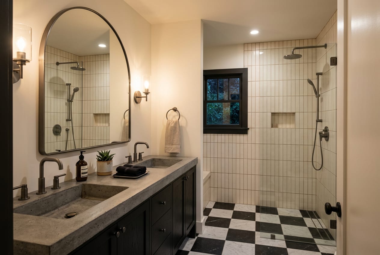 Montes Bathroom Remodeling Inc, bathroom remodeling in Seattle, completed project 1